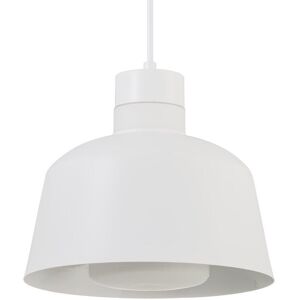 Nordlux Suspension nordique avec abat-jour en metal blanc et sphere en verre