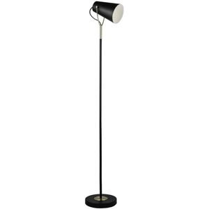 Lampea Lampadaire industriel en noir 150 cm