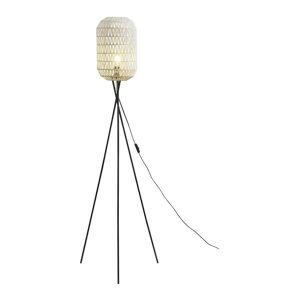Lampea Lampadaire design en metal blanc 150 cm