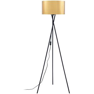 Lampea Lampadaire industriel en dore 140 cm