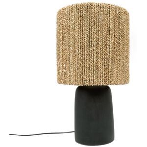 Bazar Bizar Lampe a poser fibres naturelles h55cm beige