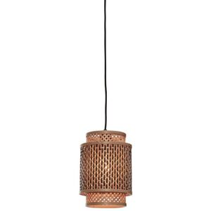 Good & Mojo Suspension bambou naturel/noir, h. 25cm