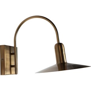 Lastdeco Lampe de Mur en Fer Dore, 30x27x46 cm