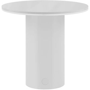 Remember Lampe de table led h18cm metal blanc