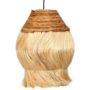 Bazar Bizar Suspension fibres naturelles h45cm beige