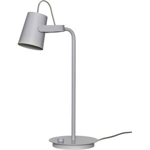 Hübsch Lampe de table en fer gris clair