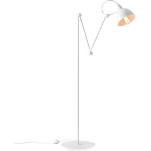 IBBE Design Lampadaire en metal blanc