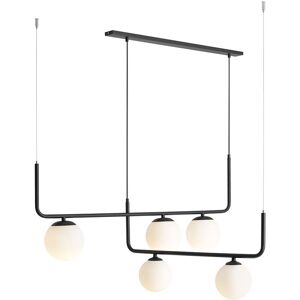 IBBE Design Lustre en metal noir