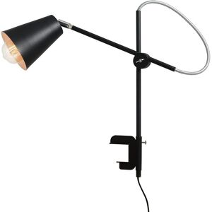 IBBE Design Lampe de table en metal noir