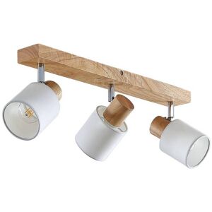 Lindby Spot en Bois Marron