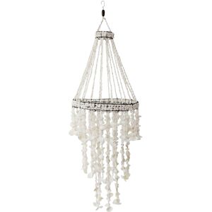 My Bliss Home Suspension en coquillages, blanc D20 cm