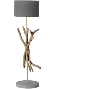 ART Lampadaire en bois gris