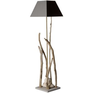 ART Lampadaire en bois gris