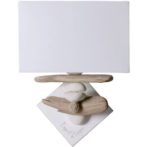 ART Applique murale en bois blanc