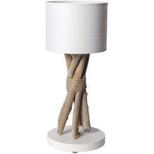 ART Lampe a poser en bois blanc