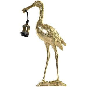 ITEM International Lampe a poser heron dore 48 cm