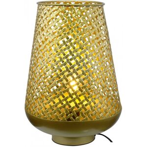 C-Creation Lampe en metal coloris dore