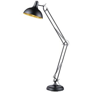 Lampadaire noir Led culot E27 - Trio- Salvador