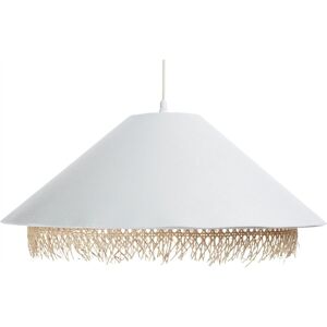 BPS Koncept Suspension Rotin Blanc 60x60x26 cm