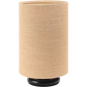 BPS Koncept Lampe de chevet Jute Marron 20x20x34 cm