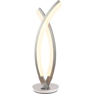 Keria Lampe de table en metal gris