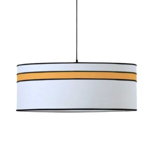 Kauze Luminaires Suspension jaune Ø 50 Hauteur 25cm