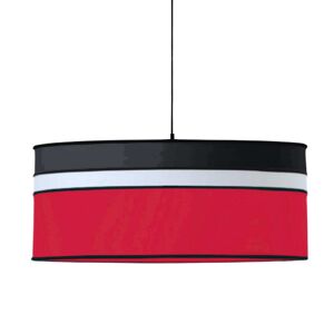 Kauze Luminaires Suspension rouge Ø 50 Hauteur 25cm