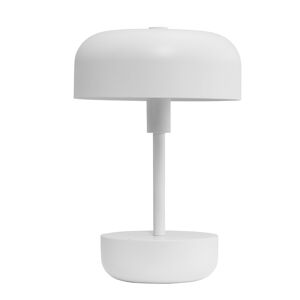 Dyberg Larsen Lampe de Table LED rechargeable blanche