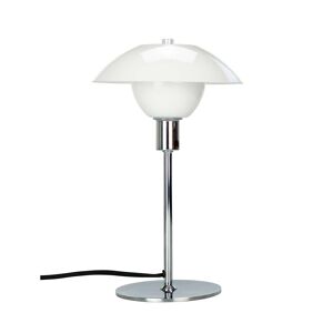 Dyberg Larsen Lampe de Table en verre et metal chrome