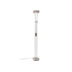 Lindby Lampadaire LED en Metal Gris