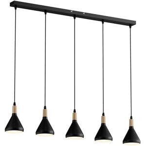 Lindby Suspension en Metal Noir