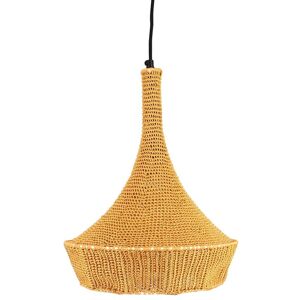 Now s Home Suspension en coton tricote safran h27cm