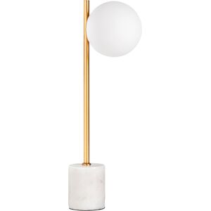 Lastdeco Lampe de Salon en Fer Blanc, 15x22x57 cm - Lot de 2