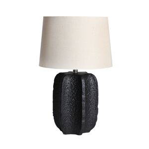 Lastdeco Lampe de Salon en Ceramique Noir - Lot de 2