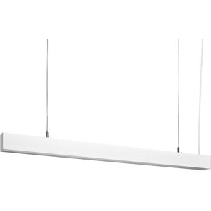 Ledvance Plafonnier lumineux pour espace de travail en aluminium blanc, 1.2m