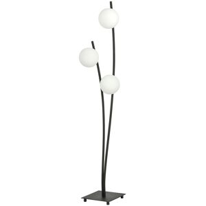 Wonderlamp Lampadaire de style moderne avec 3 spheres blanches