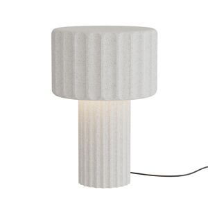 Sulion Lampe de table en beton blanc H36cm