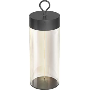 Ledvance Lampe de table lumineuse en PVC gris, 32cm