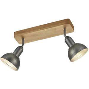 Plafonnier/applique Led 2 lampes culot E14 - Trio - Delhi II