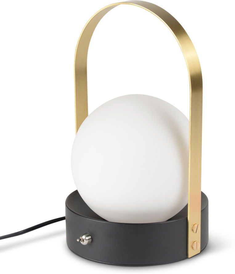 Zago Lampe sur socle noir