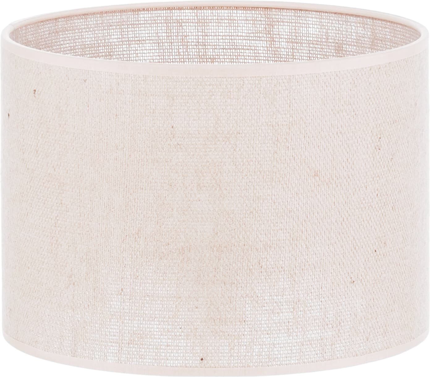 Kauze Luminaires Abat-jour rond en Jute blanc Ø 45cm Hauteur 25cm