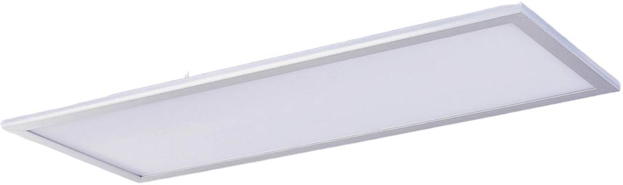 Lindby Plafonnier LED en Plastique Blanc