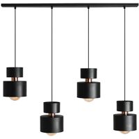 IBBE Design Suspension en métal noir