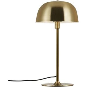 Nordlux Lampe de table élégante avec abat-jour arrondi en laiton
