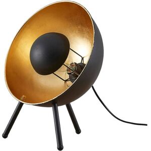 Lindby Lampe à poser en métal noir