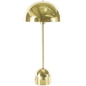 Beliani Lampe à poser dorée 64 cm