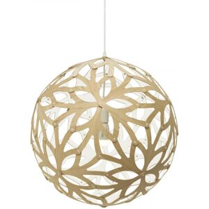 MOAROOM Lampe floral colorée 80cm bambou et blanc