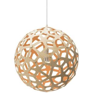 MOAROOM Lampe coral colorée 60cm bambou et orange