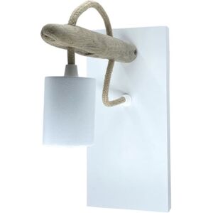 ART Applique murale en bois recyclé blanc - Publicité ART Applique murale en bois recyclé blanc - Publicité