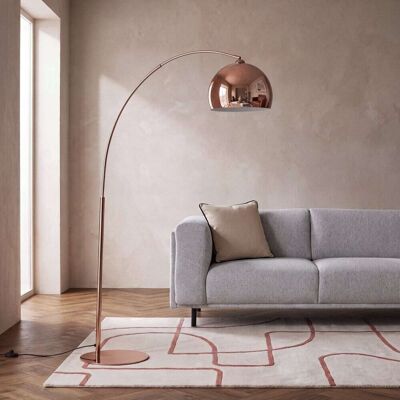 Maisons du Monde - Sphere Copper - Copper metal - Floor lamp - Publicité Maisons du Monde - Sphere Copper - Copper metal - Floor lamp - Publicité